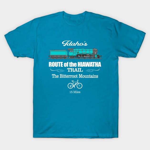 Route of the Hiawatha (RT2) T-Shirt by grayrider